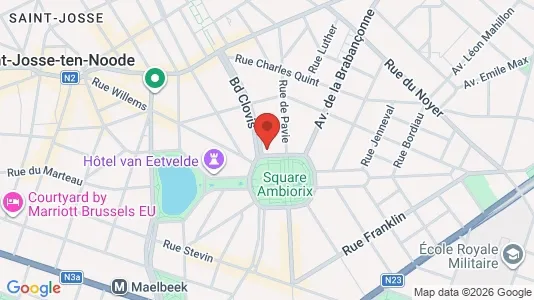 Apartments for rent i Stad Brussel - kort over placeringen