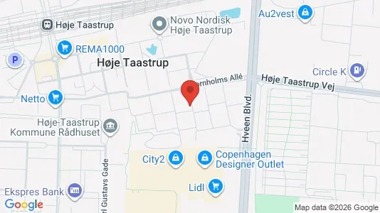 Apartments for rent i Taastrup - kort over placeringen