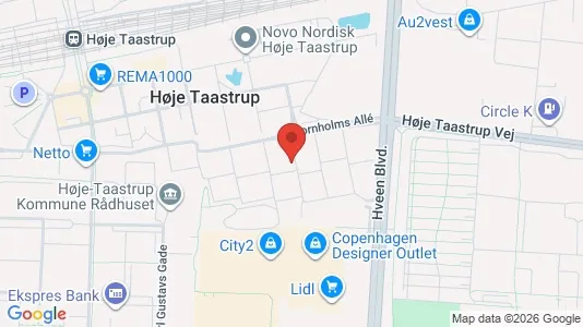 Apartments for rent i Taastrup - kort over placeringen
