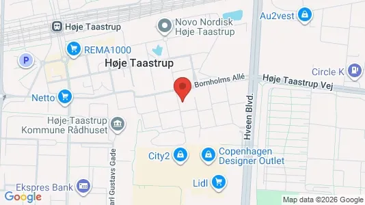 Apartments for rent i Taastrup - kort over placeringen