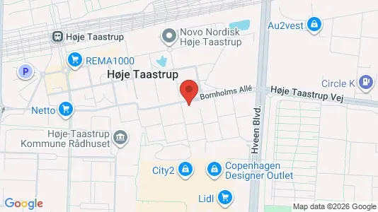 Apartments for rent i Taastrup - kort over placeringen