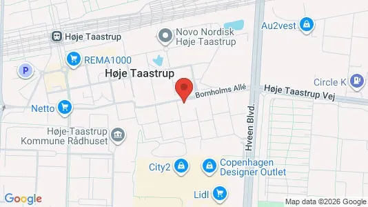 Apartments for rent i Taastrup - kort over placeringen