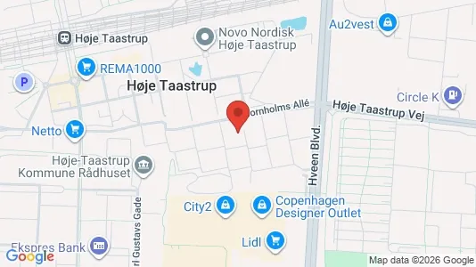Apartments for rent i Taastrup - kort over placeringen