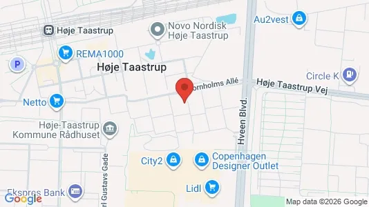 Apartments for rent i Taastrup - kort over placeringen