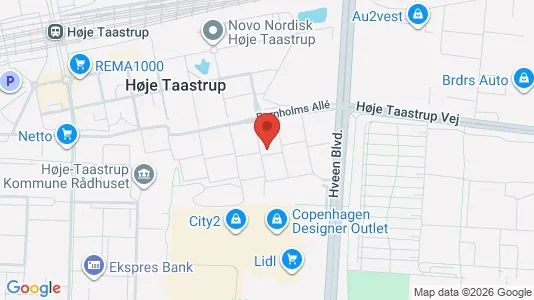 Apartments for rent i Taastrup - kort over placeringen