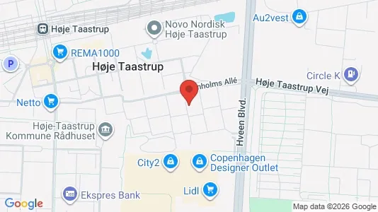 Apartments for rent i Taastrup - kort over placeringen