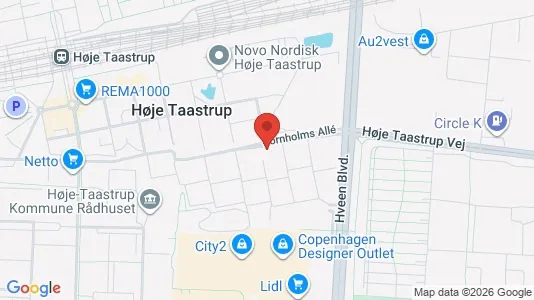 Apartments for rent i Taastrup - kort over placeringen
