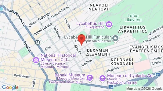 Apartments for rent i Athens Exarchia - kort over placeringen