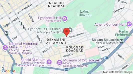 Apartments for rent i Athens Ampelokipoi - kort over placeringen