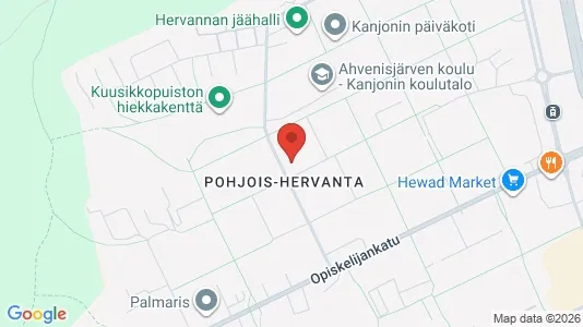 Apartments for rent i Tampere Kaakkoinen - kort over placeringen