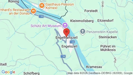 Apartments for rent i Engelhartszell - kort over placeringen