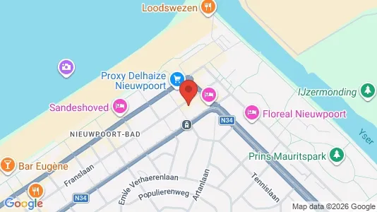 Apartments for rent i Nieuwpoort - kort over placeringen