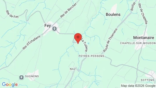 Houses for rent i Gros-de-Vaud - kort over placeringen