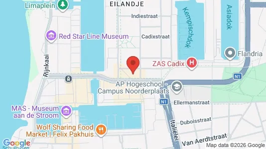 Apartments for rent i Stad Antwerp - kort over placeringen