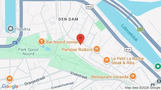 Apartments for rent i Stad Antwerp - kort over placeringen