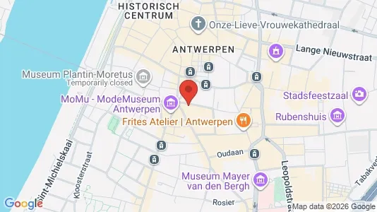 Apartments for rent i Stad Antwerp - kort over placeringen