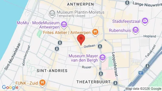 Apartments for rent i Stad Antwerp - kort over placeringen