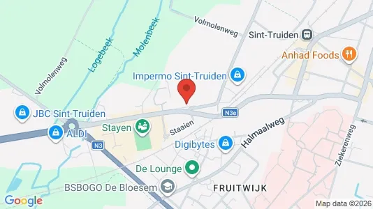Apartments for rent i Sint-Truiden - kort over placeringen