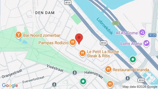 Apartments for rent i Stad Antwerp - kort over placeringen