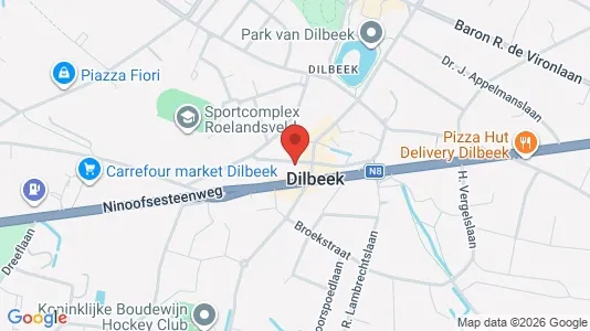 Apartments for rent i Dilbeek - kort over placeringen