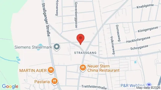 Apartments for rent i Graz - kort over placeringen