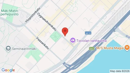 Apartments for rent i Jyväskylä - kort over placeringen