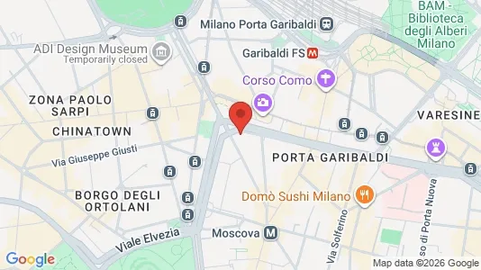 Apartments for rent i Milano Zona 1 - Centro storico - kort over placeringen