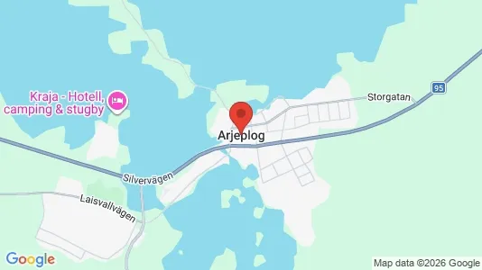 Houses for rent i Arjeplog - kort over placeringen