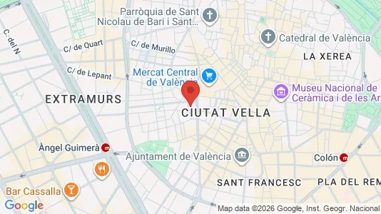 Apartments for rent in Valencia Ciutat Vella - Photo from Google Street View