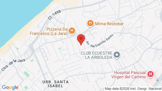 Apartments for rent i Sanlúcar de Barrameda - kort over placeringen