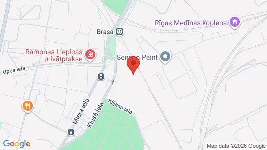 Apartments for rent i Riga Centrs - kort over placeringen