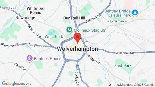 Rooms for rent in Wolverhampton - West Midlands - Photo from Google Street View