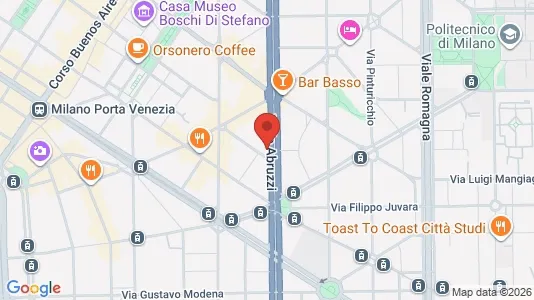 Rooms for rent i Milano Zona 3 - Porta Venezia, Città Studi, Lambrate - kort over placeringen