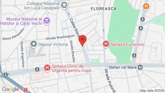 Apartments for rent i Bucharest - Sectorul 1 - kort over placeringen
