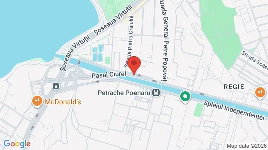 Apartments for rent i Bucharest - Sectorul 6 - kort over placeringen