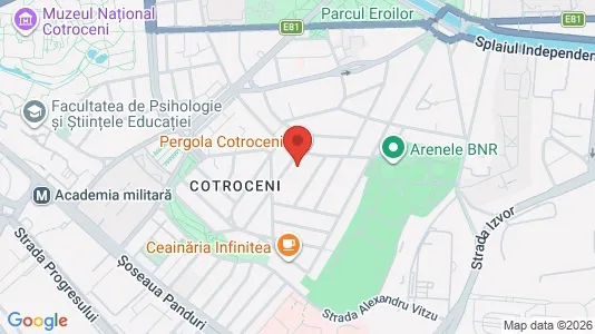 Apartments for rent i Bucharest - Sectorul 5 - kort over placeringen
