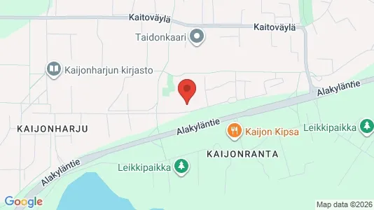 Apartments for rent i Oulu - kort over placeringen
