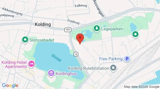Apartments for rent i Kolding - kort over placeringen