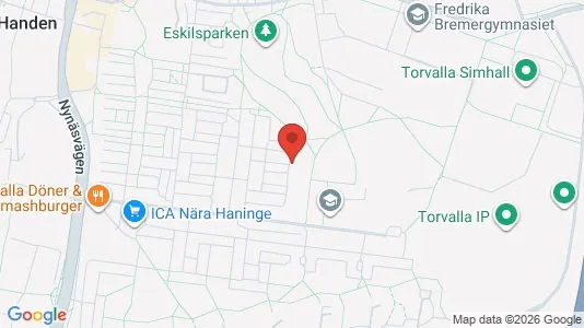 Apartments for rent i Haninge - kort over placeringen