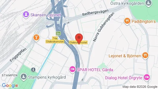 Apartments for rent i Örgryte-Härlanda - kort over placeringen