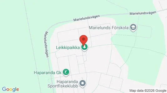 Apartments for rent i Haparanda - kort over placeringen