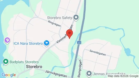 Apartments for rent i Vimmerby - kort over placeringen
