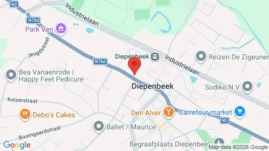 Apartments for rent i Diepenbeek - kort over placeringen