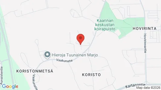 Apartments for rent i Kaarina - kort over placeringen