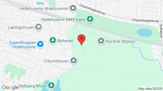 Apartments for rent i Hedehusene - kort over placeringen