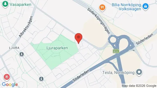 Apartments for rent i Norrköping - kort over placeringen