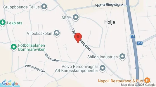 Apartments for rent i Olofström - kort over placeringen