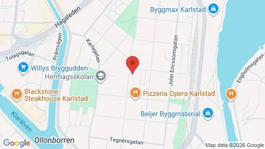 Apartments for rent in Karlstad - Photo from Google Street View