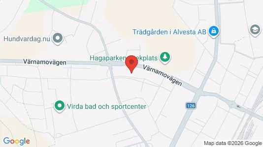 Apartments for rent i Alvesta - kort over placeringen