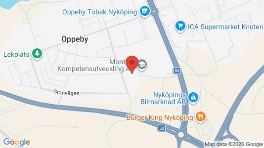 Apartments for rent i Nyköping - kort over placeringen